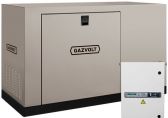 Газовый генератор Gazvolt 50T32 в кожухе с АВР