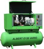 Винтовой компрессор Atmos Albert E 120 Vario с ресивером и осушителем
